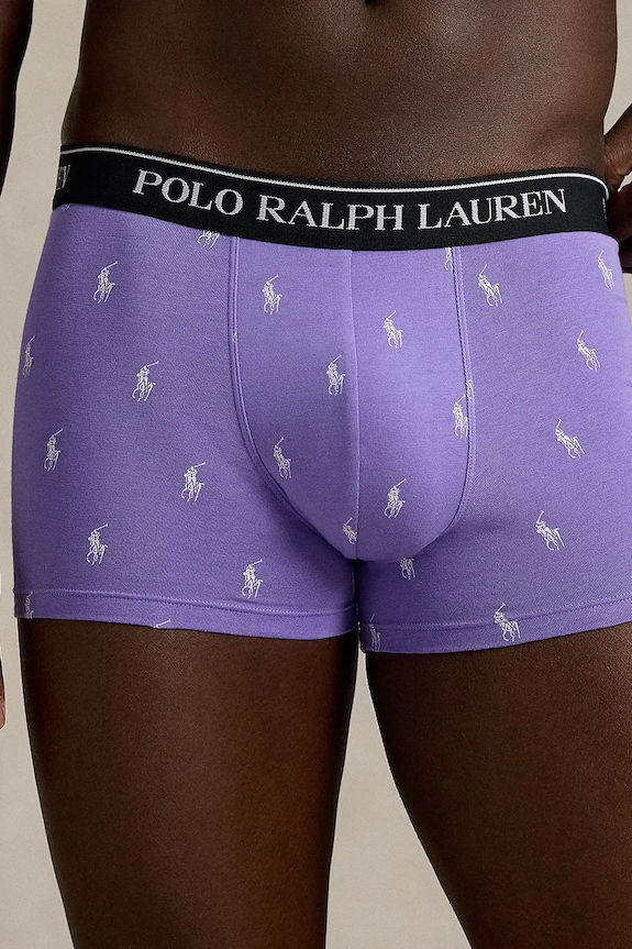 Polo Ralph Lauren boxeralsó férfi pamut elasztánnal 3-as csomag fekete 714830299