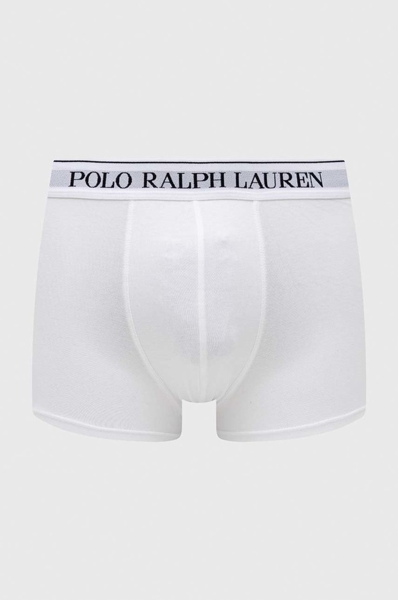 Ρούχα Polo Ralph Lauren μποξεράκι ανδρικό βαμβάκι με ελαστάν 3-pack 714830299 γκρί