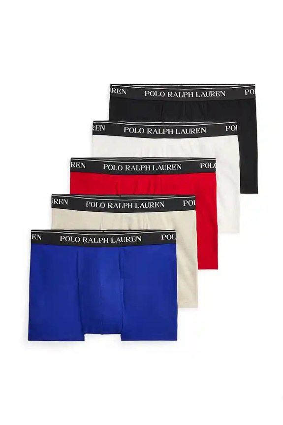 Polo Ralph Lauren Ανδρικά μποξεράκια 5-pack μπλε 714864292