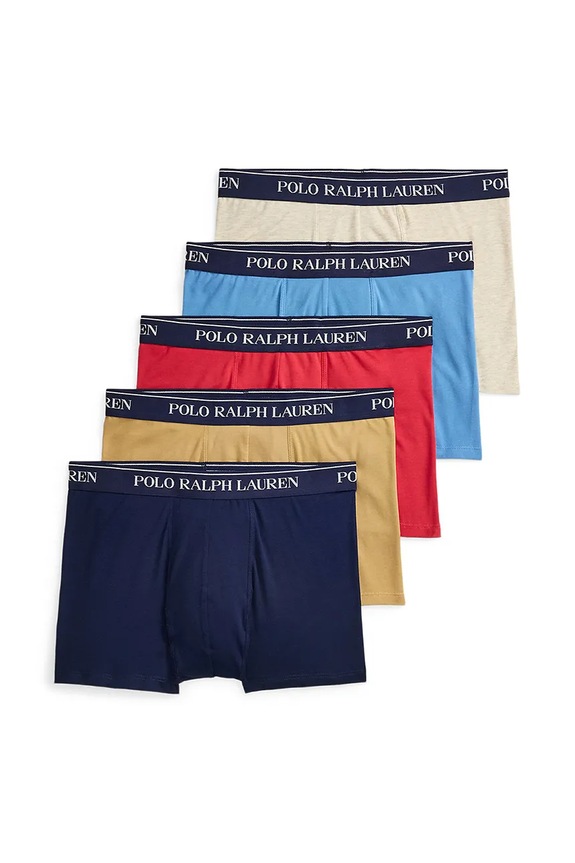 Polo Ralph Lauren μποξεράκι Ανδρικά 5-pack εφαρμοστό σορτς μπόξερ σκούρο μπλε 714864292