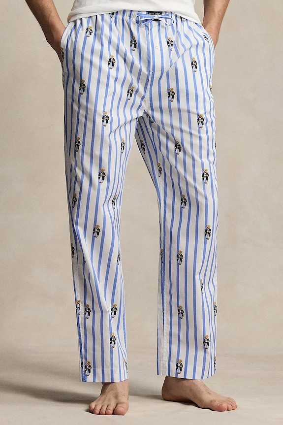 Polo Ralph Lauren férfi pamut Pizsama alsó szövet kék 714899509