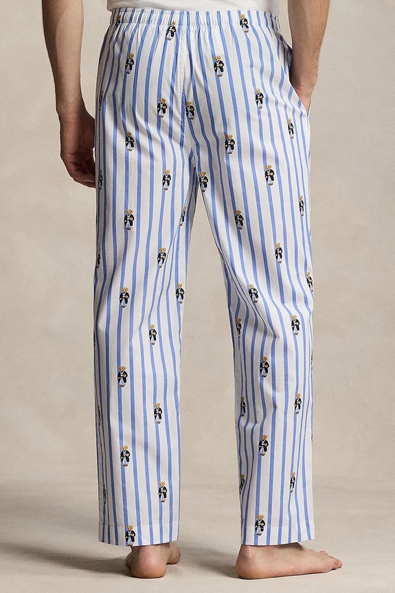 Polo Ralph Lauren férfi pamut Pizsama alsó 714899509 kék SS26