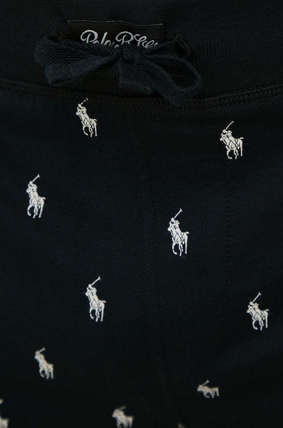 Polo Ralph Lauren szorty piżamowe bawełniane czarny 714899513