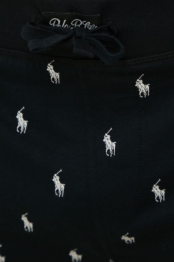 Polo Ralph Lauren szorty piżamowe bawełniane czarny 714899513