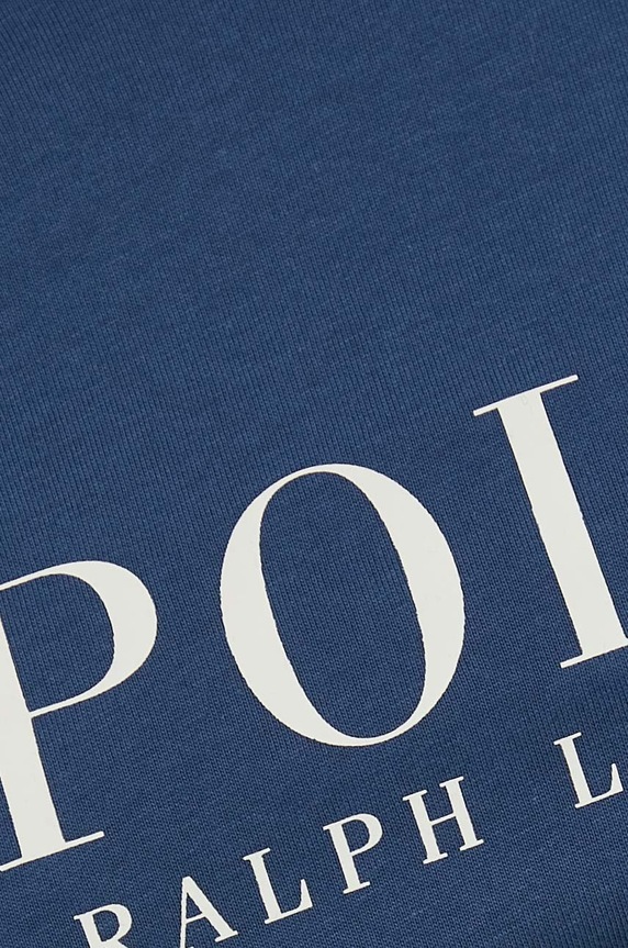 Polo Ralph Lauren longsleeve piżamowy bawełniany 714899614 granatowy