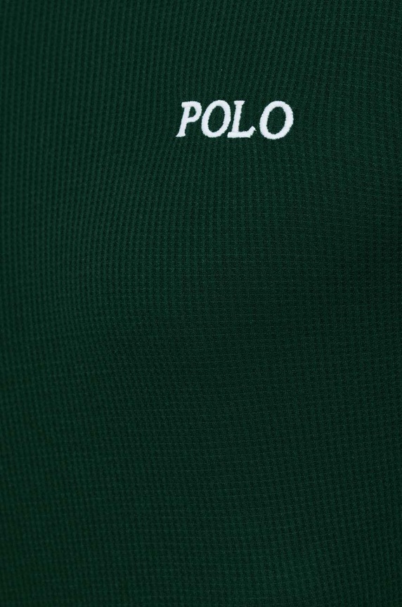 Pyžamové tričko s dlhým rukávom Polo Ralph Lauren 714899615 zelená