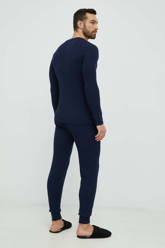 Oblečení Pyžamové kalhoty Polo Ralph Lauren 714899616 námořnická modř