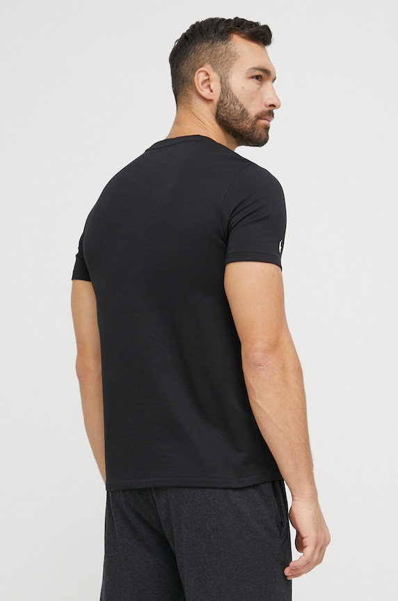 Дрехи Горнище на пижама с къси ръкави Polo Ralph Lauren 714899619 черен