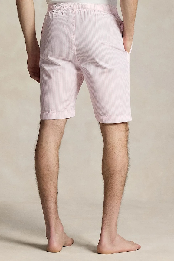 Polo Ralph Lauren szorty piżamowe męskie bawełniane 714899636 różowy SS26