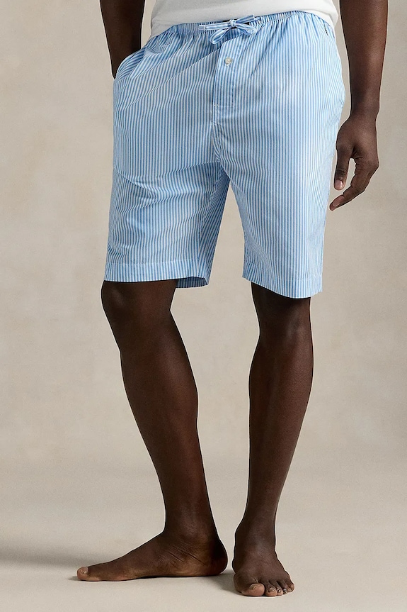 Polo Ralph Lauren pizsama rövidnadrág férfi pamut szövet kék 714899636