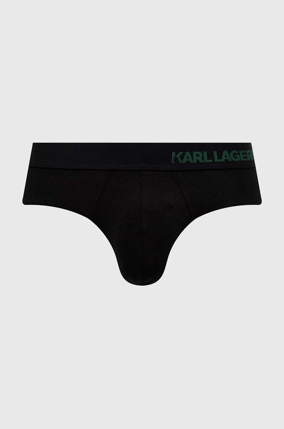 Karl Lagerfeld slipy 3-pack czarny 230M2102
