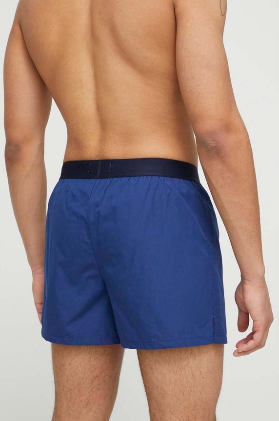 Lacoste pamut boxeralsó 3 db 7H1755 sötétkék