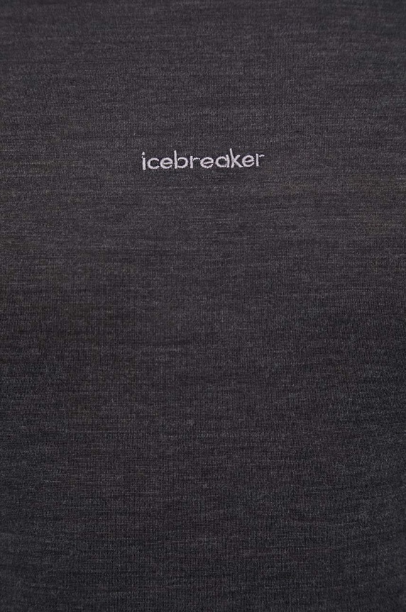 Icebreaker t-shirt funkcyjny 125 ZoneKnit IB0A56H75851 czarny