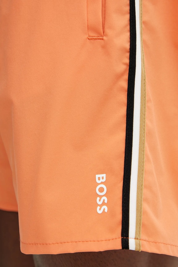 Oblečenie BOSS plavecké šortky pánske Iconic 50491594 oranžová