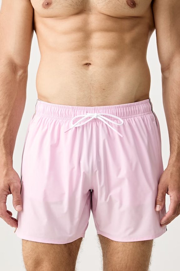 BOSS szorty kąpielowe męskie Iconic 50491594 różowy AA00