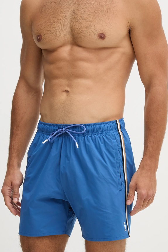 BOSS pantaloni scurți de baie bărbați Iconic 50491594 albastru AA00