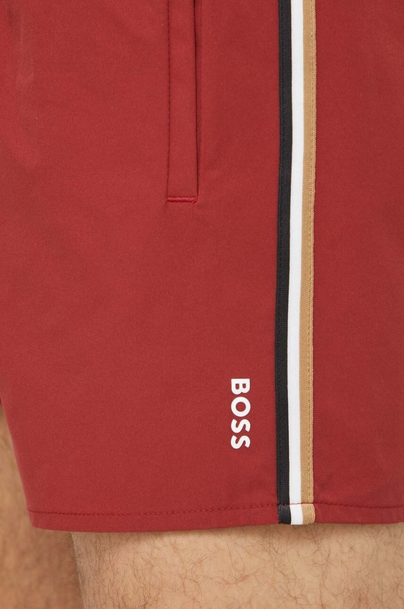 Odzież BOSS szorty kąpielowe męskie Iconic 50491594 brązowy