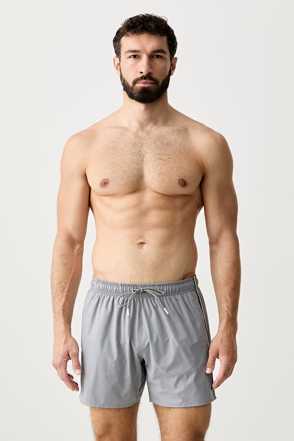 BOSS szorty kąpielowe męskie Iconic szary 50491594