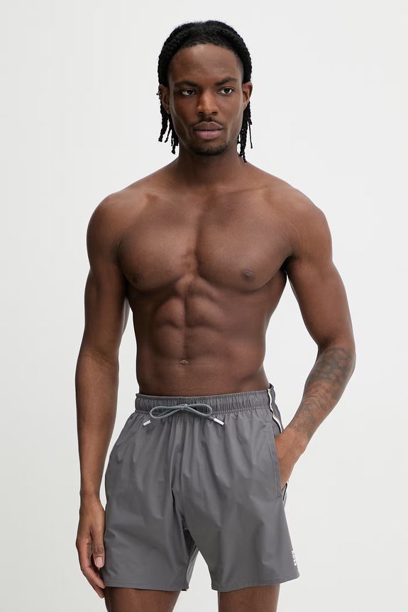 BOSS szorty kąpielowe męskie Iconic szary 50491594