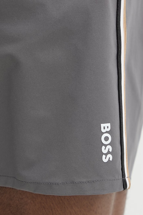 BOSS szorty kąpielowe męskie Iconic szary 50491594