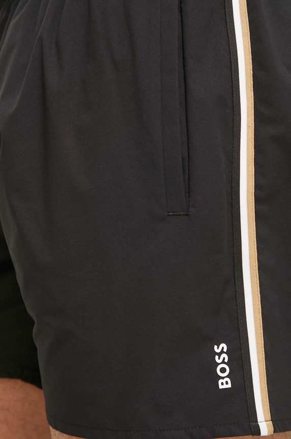 Odzież BOSS szorty kąpielowe męskie Iconic 50491594 czarny