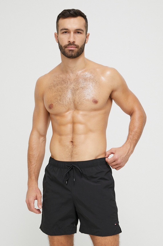 Tommy Hilfiger fürdőnadrág Planet friendly fekete UM0UM02793.PPYX