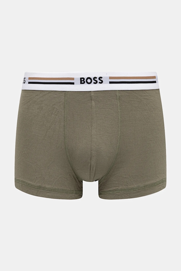 Oblečení Boxerky BOSS Trunk 3P Revive 3-pack 50492200 bílá