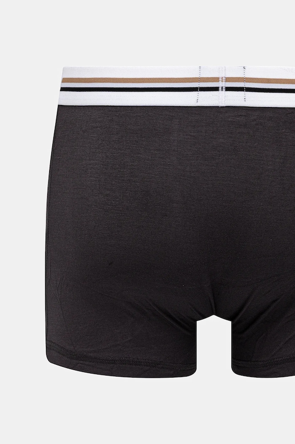 Boxerky BOSS Trunk 3P Revive 3-pack 50492200 bílá
