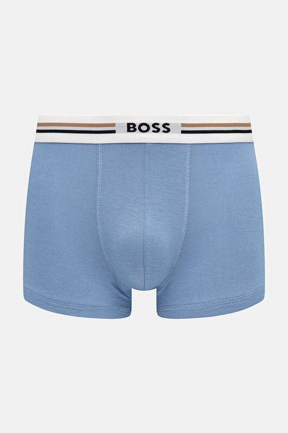 BOSS boxeri 3-pack Trunk 3P Revive albastru 50492200