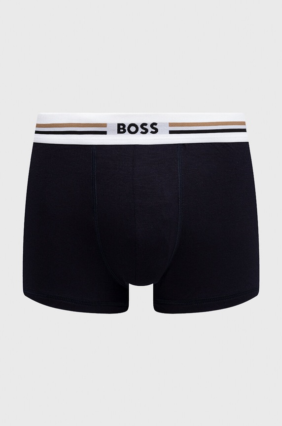 Oblečenie Boxerky BOSS 3-pak Trunk 3P Revive 50492200 burgundské