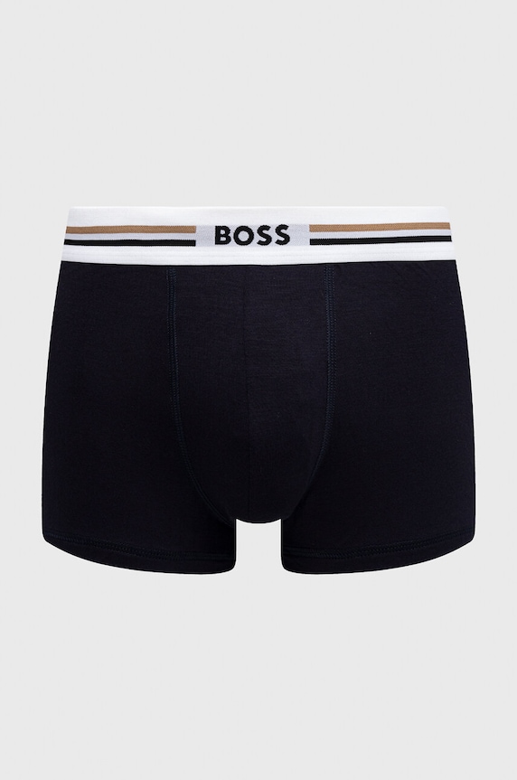 Oblečenie Boxerky BOSS 3-pak Trunk 3P Revive 50492200 burgundské
