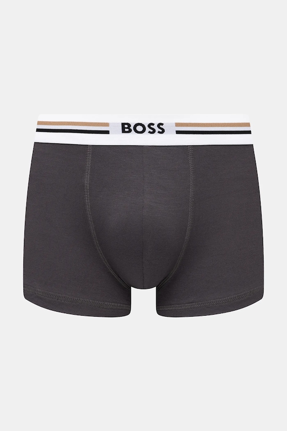 Boxerky BOSS 3-pak Trunk 3P Revive 50492200 čierna AA00