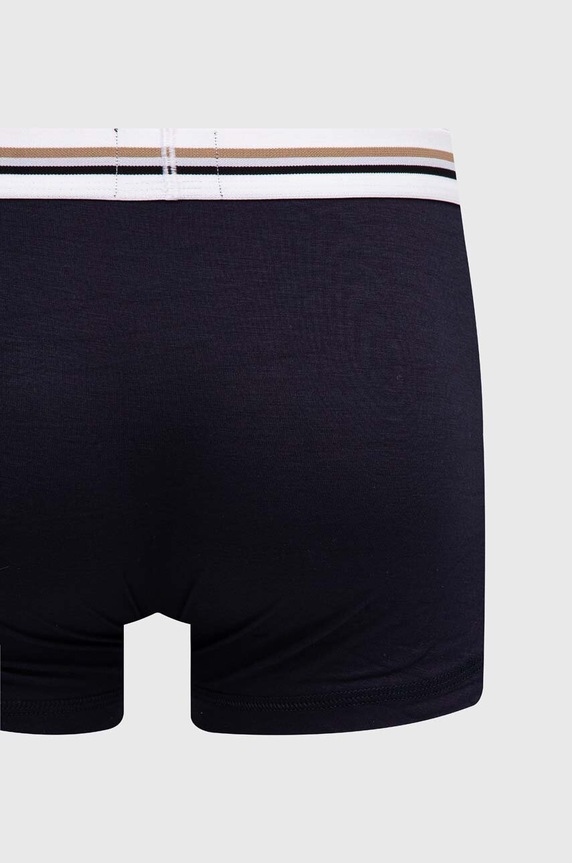 Boxerky BOSS Trunk 3P Revive 3-pack 50492200 šedá