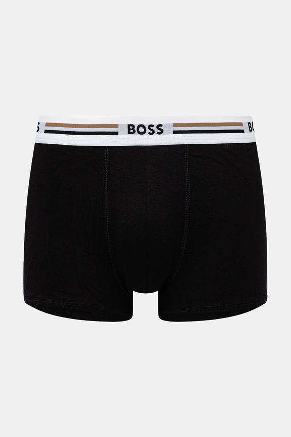 BOSS boxeri 3-pack Trunk 3P Revive negru 50492200