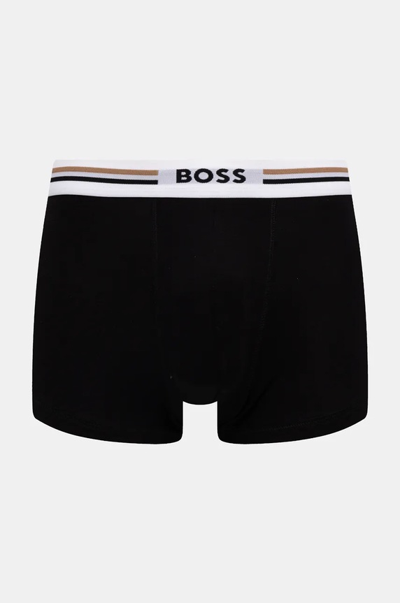 Boxerky BOSS 3-pak Trunk 3P Revive 50492200 čierna AA00