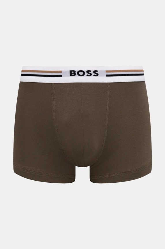 Oblečenie Boxerky BOSS 3-pak Trunk 3P Revive 50492200 čierna