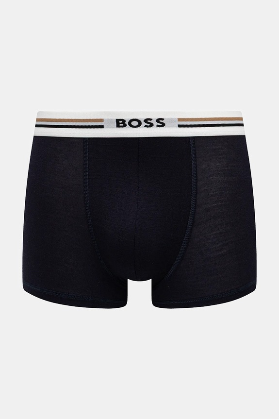 Boxerky BOSS 3-pak Trunk 3P Revive 50492200 čierna AA00