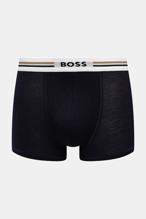 Boxerky BOSS 3-pak Trunk 3P Revive 50492200 čierna AA00