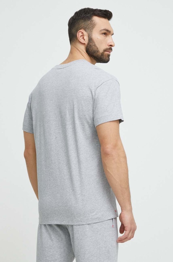 Odzież HUGO t-shirt piżamowy 50493057 szary