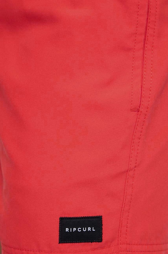 Plavkové šortky Rip Curl Offset červená CBOLQ4.