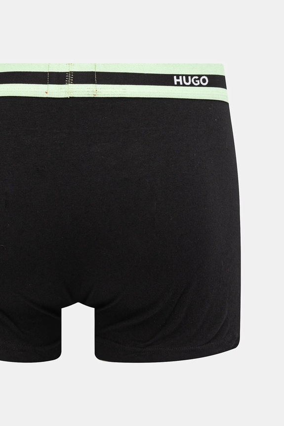 HUGO εφαρμοστά μποξεράκια ανδρικά βαμβακερά με ελαστάν TRIPLET PLANET 3-pack 50492375