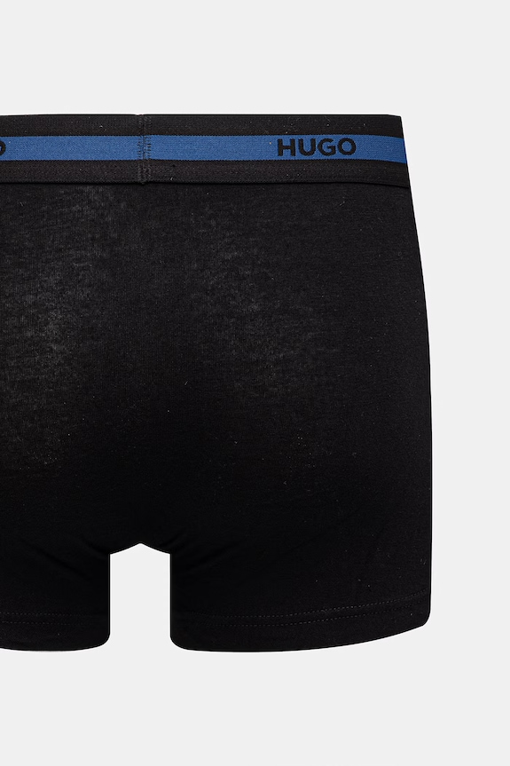 HUGO bokserki dopasowane męskie bawełniane z elastanem TRIPLET PLANET 3-pack 50492375