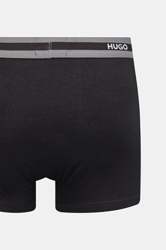 HUGO εφαρμοστά μποξεράκια Ανδρικά βαμβάκι με ελαστάν TRIPLET PLANET 3-pack 50492375