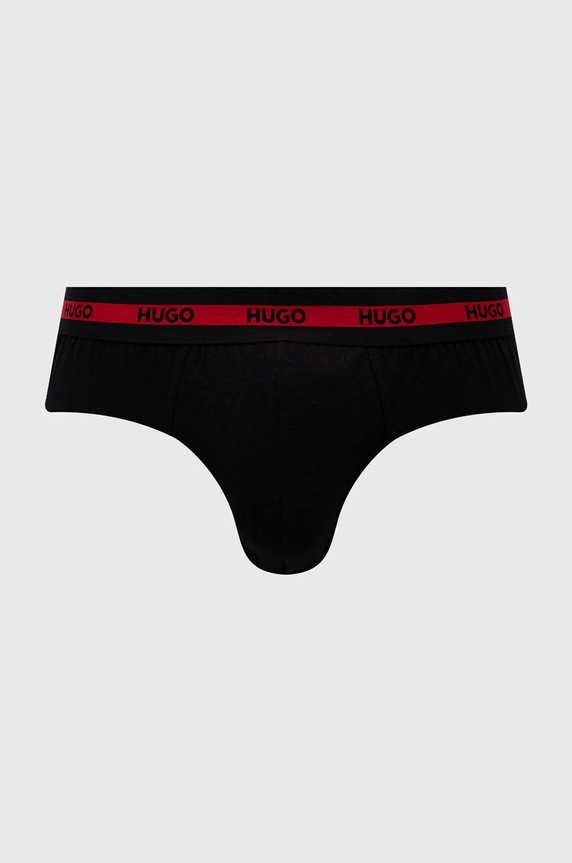 Slipy HUGO 3-pak HIPBR TRIPLET PLANET červená 50492378