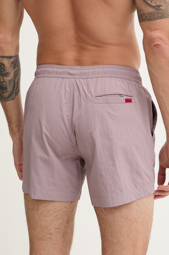 Îmbrăcăminte HUGO pantaloni scurți de baie bărbați DOMINICA 50493450 violet
