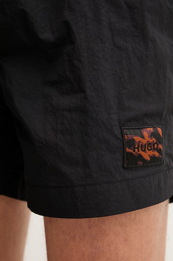HUGO pantaloni scurți de baie bărbați DOMINICA negru 50493450