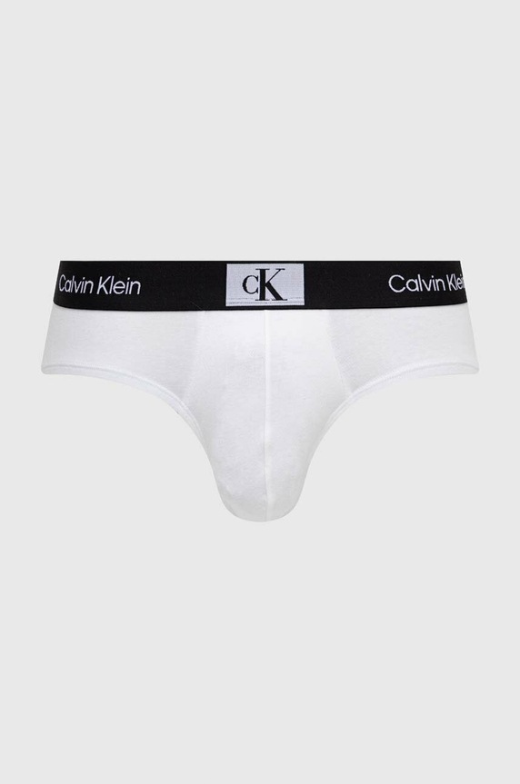 Slipy Calvin Klein Underwear 3-pak 000NB3527A.PPYX sivá AA00