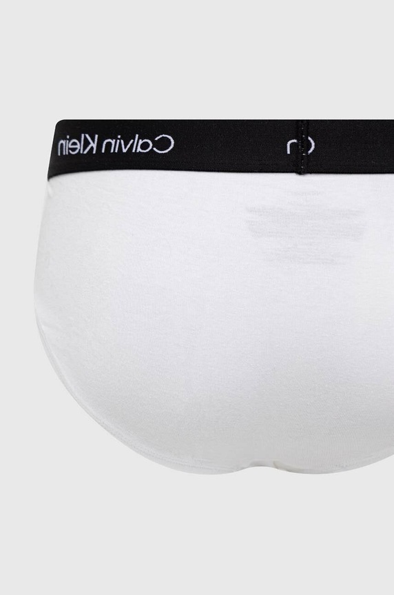 Slipy Calvin Klein Underwear 3-pak 000NB3527A.PPYX sivá
