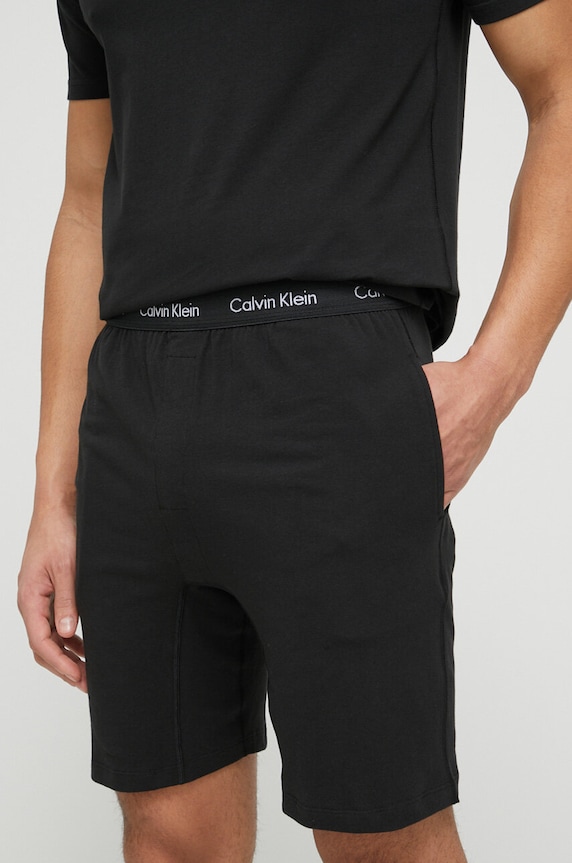 Pyžamo Calvin Klein Underwear černá 000NM2428E.PPYX