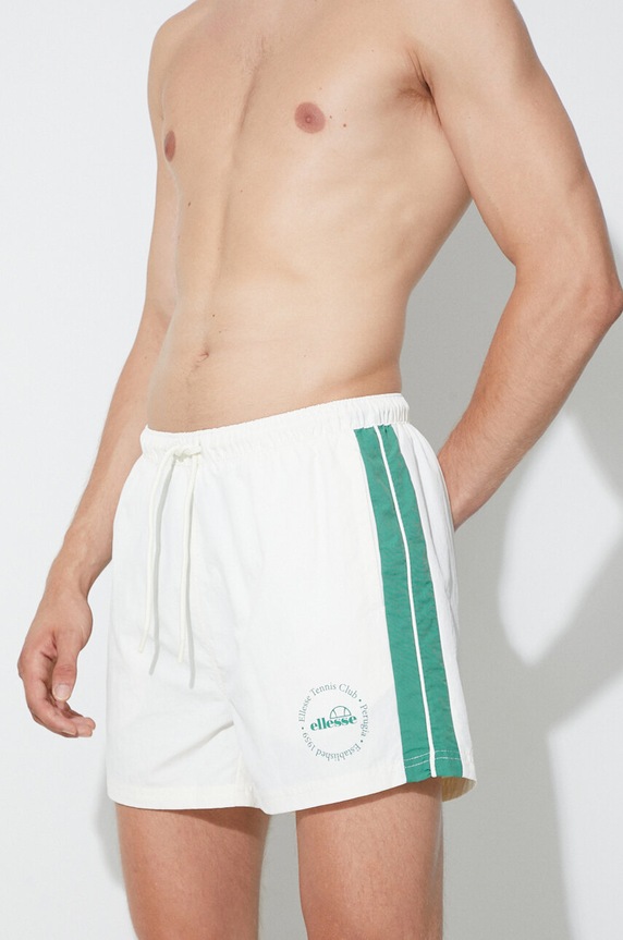 Ellesse szorty kąpielowe wzorzyste biały SHR17730